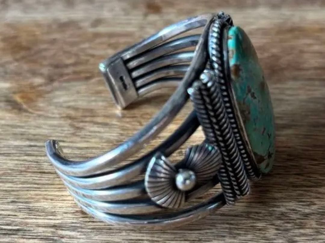 インディアンジュエリー　ナバホ　バングル　ゲーリーリーブス