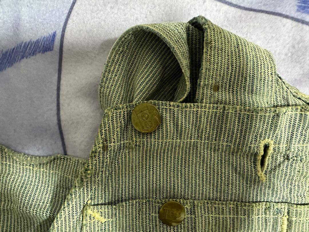 40s/Lee/ハウスタグ/オーバーオール/ボロ/ヴィンテージ/サービス品