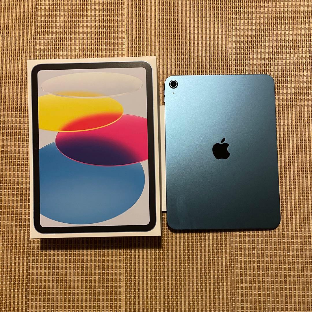 【黒猫！】iPad 本体 ブルー アップルケア付帯