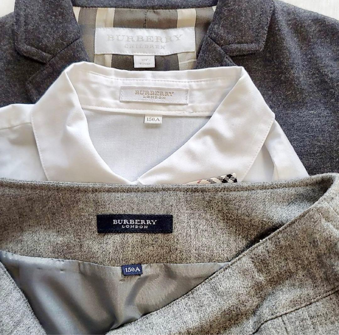 極美品！！バーバリー フォーマル 150cm 4点セット