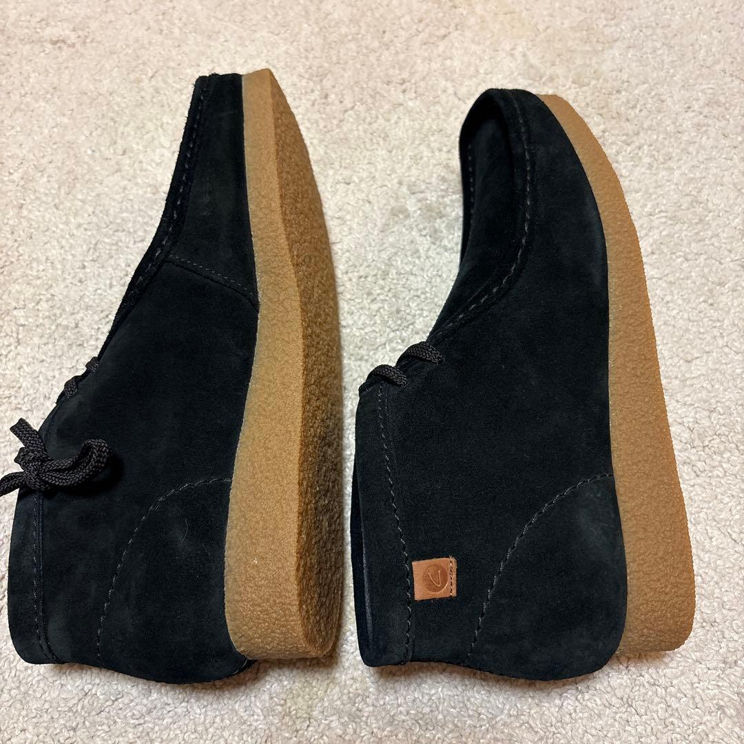 Clarks『クラークス』黒 スエード ワラビーシューズ