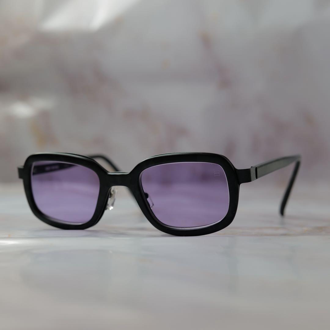 issey miyake 金子眼鏡 スクエア Y2K コラボ サングラス レア