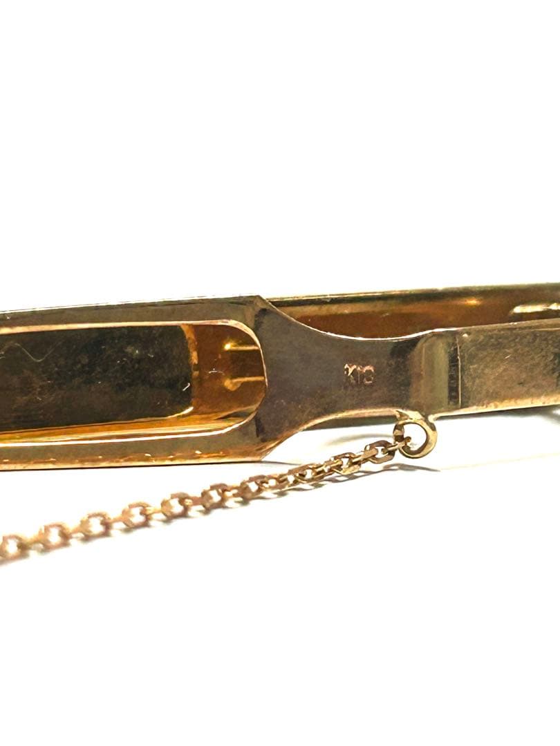 わ*ん様 K18 刻印あり！ ネクタイピン 約6g