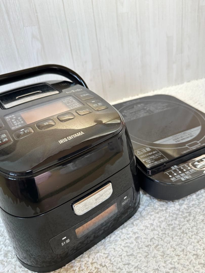 アイリスオーヤマの分離式量り炊きIHジャー炊飯器