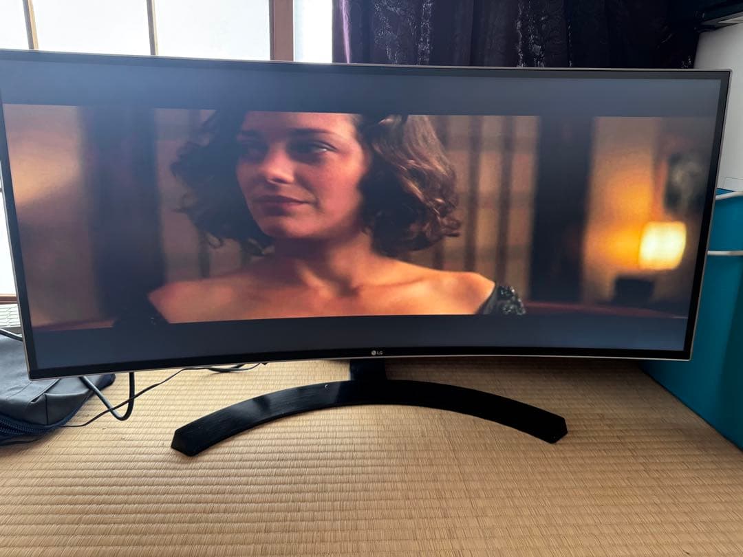 LG 34UC88-B 34inch 大画面ワイドモニター