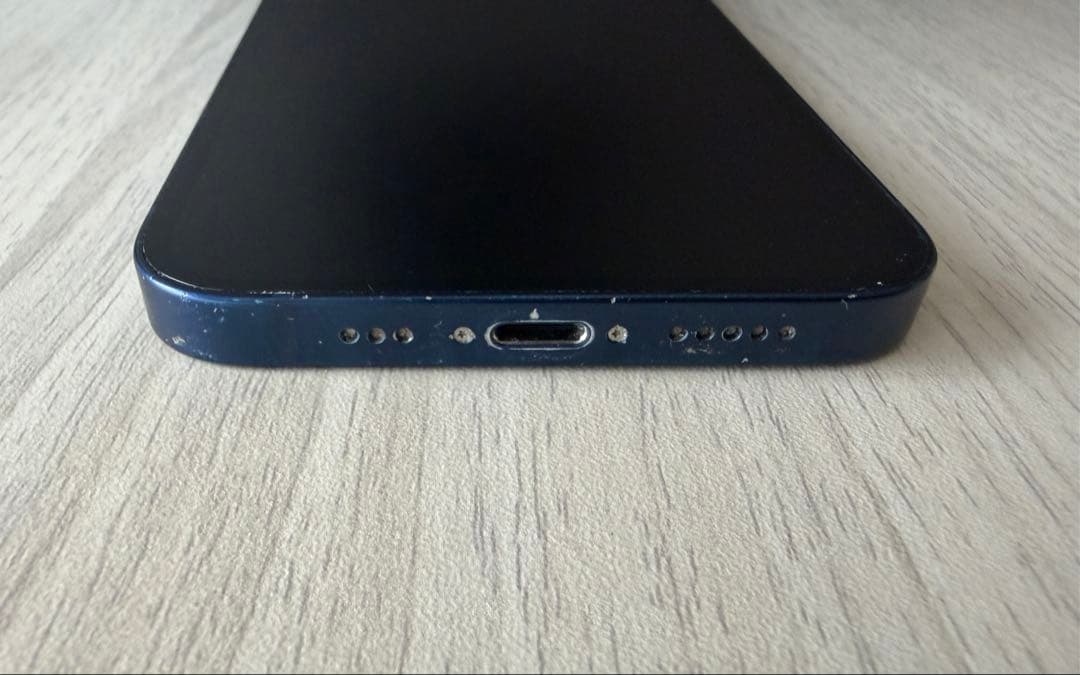 iPhone 12ブルー 本体 128GB SIMフリー　初期化済み