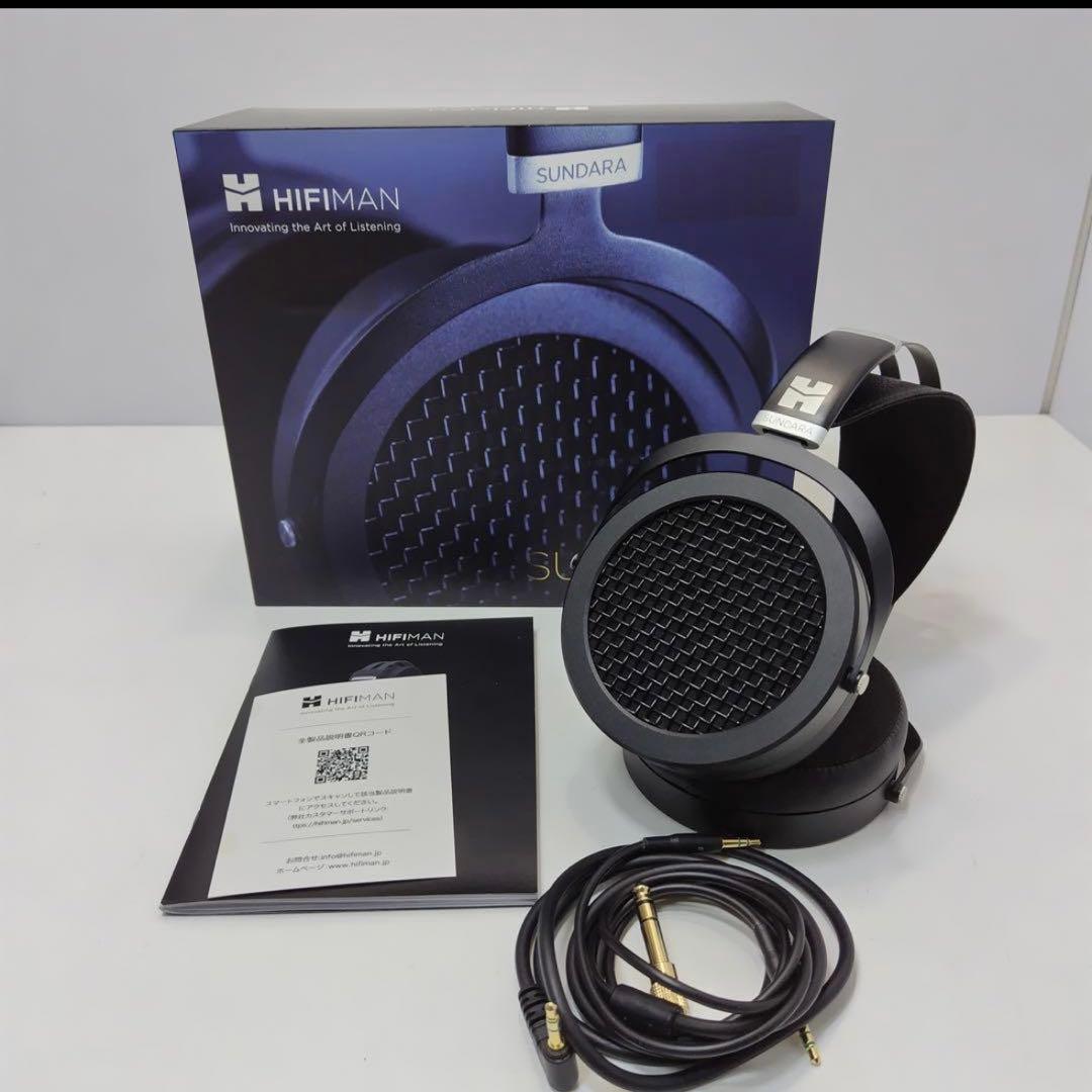 HiFiMAN SUNDARA 開放型　オーバーイヤー　 ヘッドホン 平面駆動