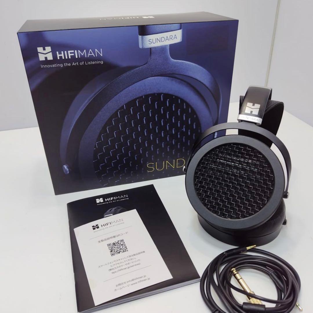 HiFiMAN SUNDARA 開放型　オーバーイヤー　 ヘッドホン 平面駆動