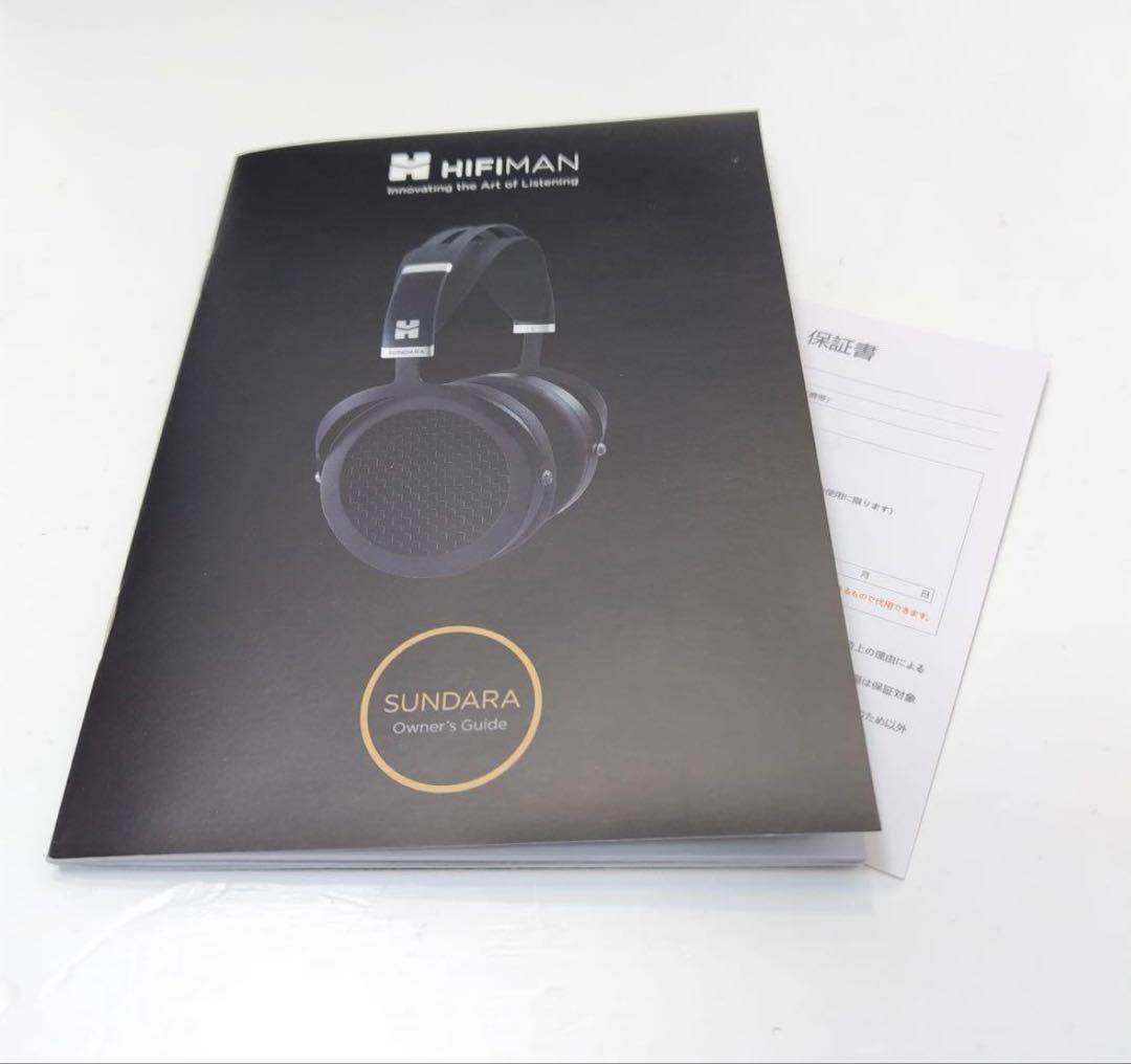 HiFiMAN SUNDARA 開放型　オーバーイヤー　 ヘッドホン 平面駆動