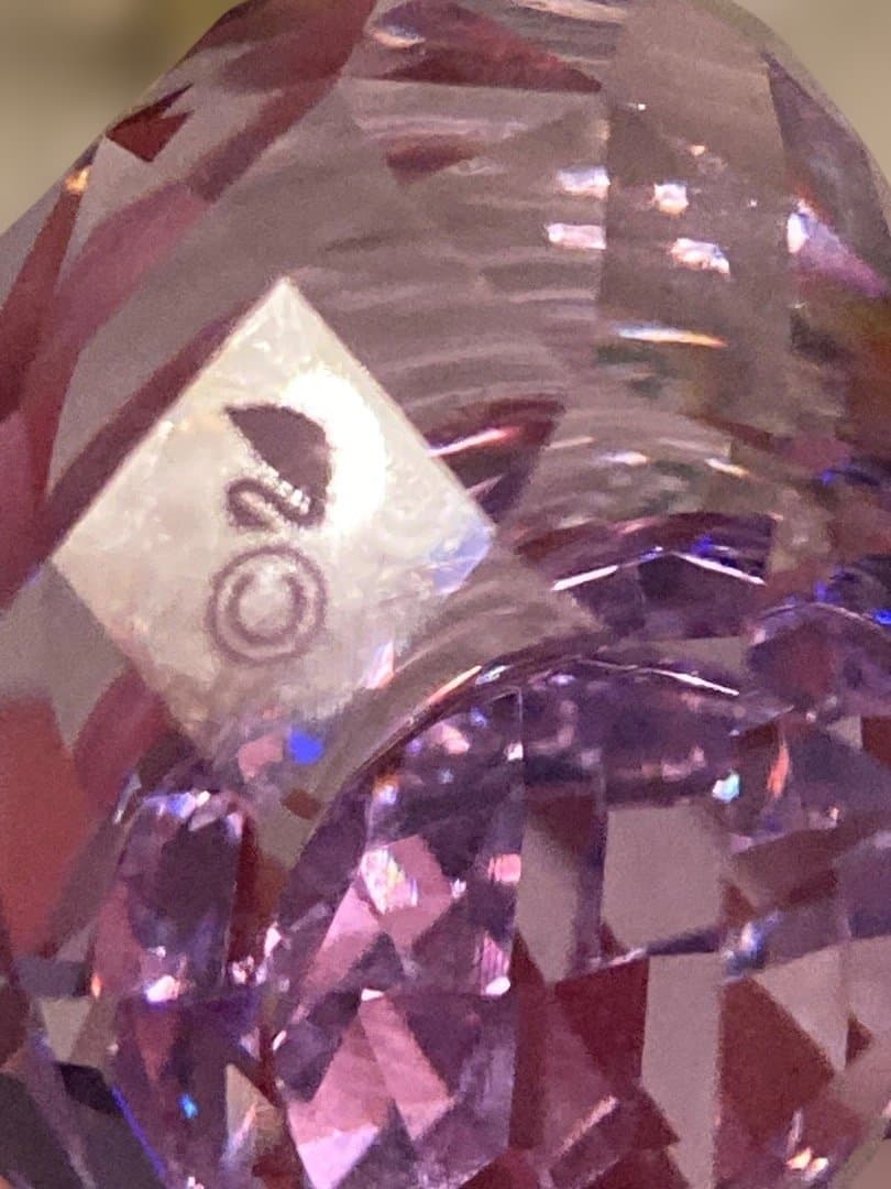 （専用）スワロフスキー クリスタル製アヒルの親子オブジェ