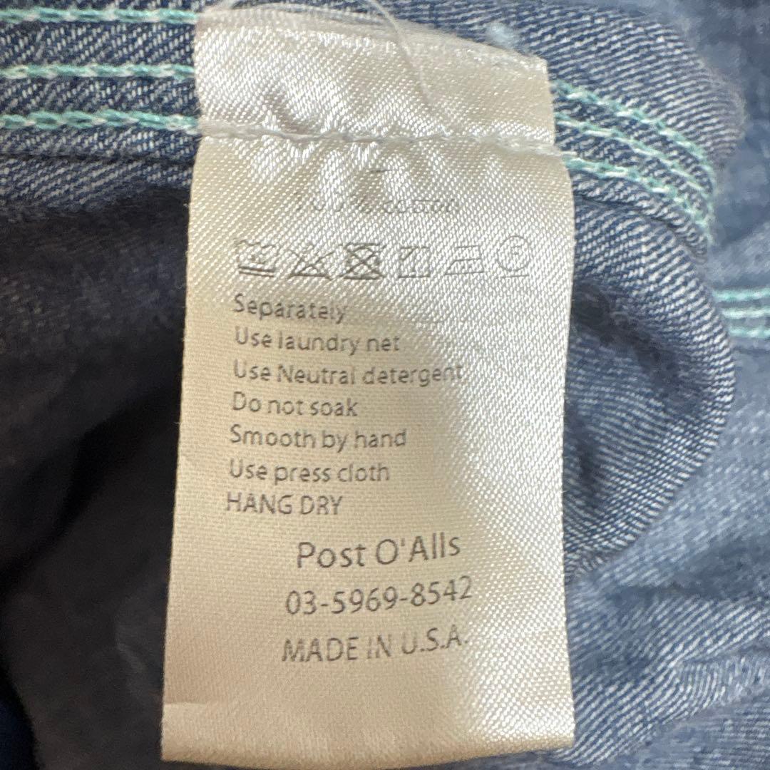 ジャケット・アウター POST O'ALLS 1930's STYLE CHORE JACKET