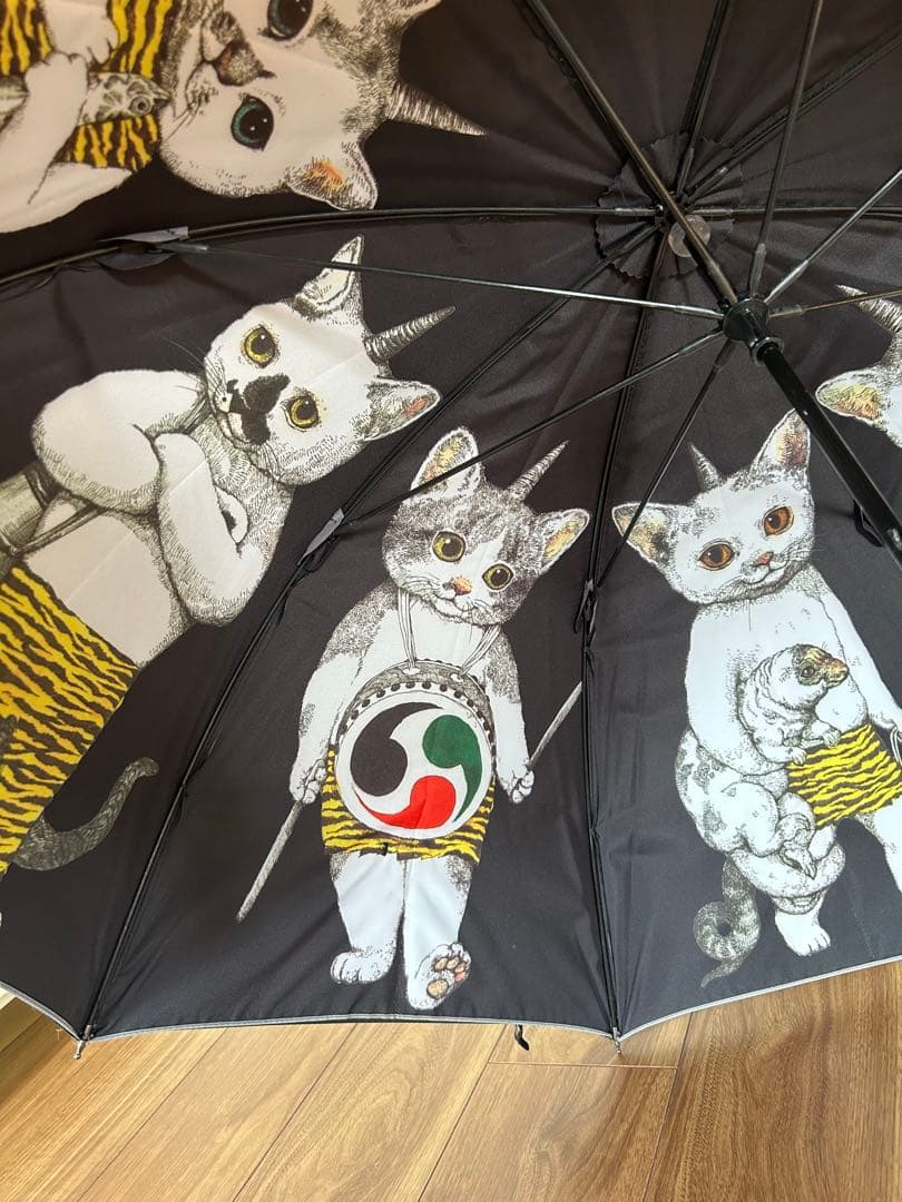 【ヒグチユウコ】　希少　かみなりさま　傘