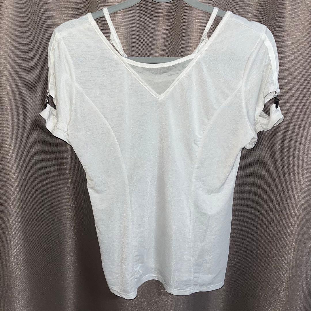 希少ホワイト グラフィックTシャツ オッズオン　ozzcroce archive