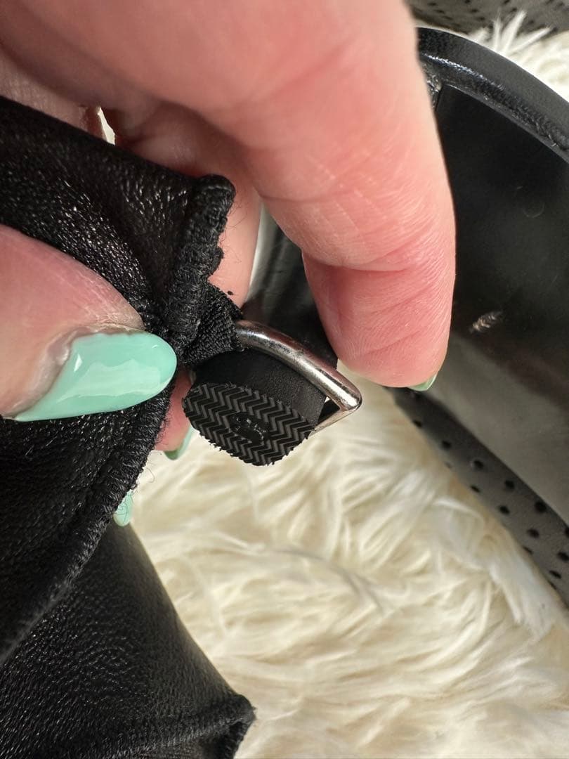 希少DIRK BIKKEMBERGS ブラックミュール＆ブーツ2way35.5