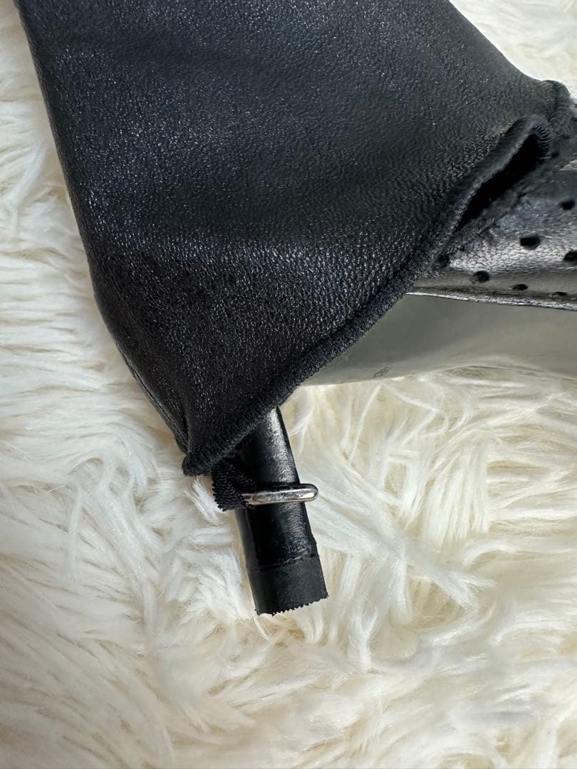 希少DIRK BIKKEMBERGS ブラックミュール＆ブーツ2way35.5