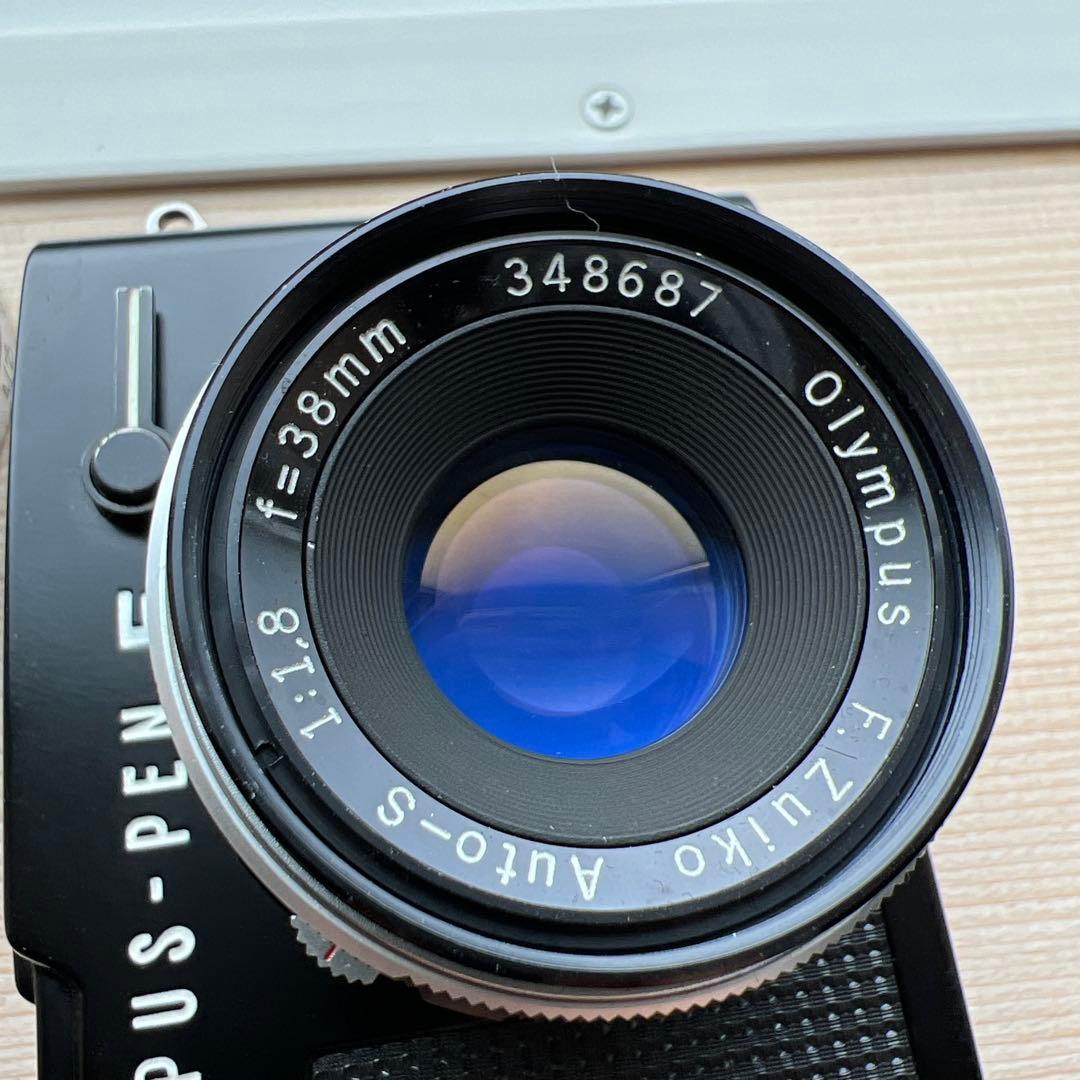OLYMPUS PEN FTフィルムカメラ 38mmレンズ 付き　おまけ付き