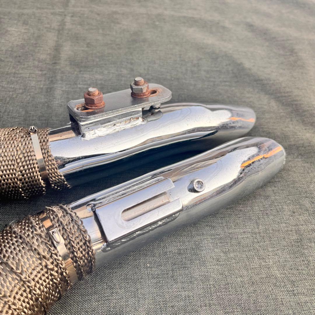 Harley Davidson Yパイプマフラー