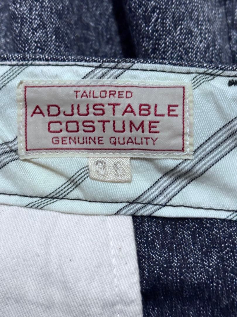 ADJUSTABLE COSTUME アジャスタブルコスチューム　ワイドパンツ