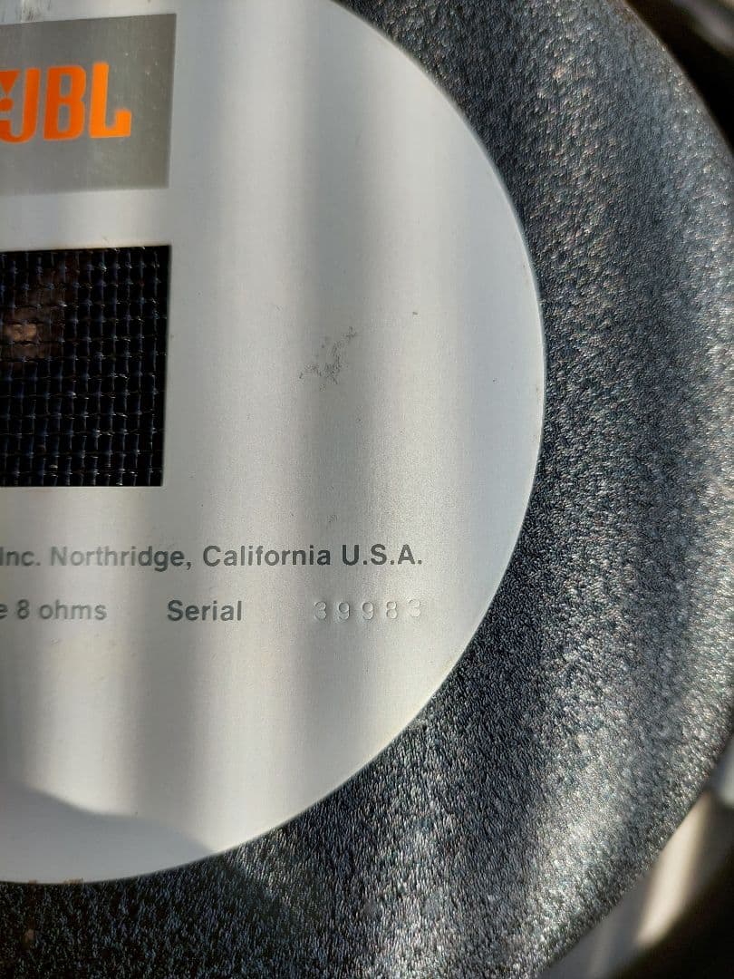 JBL 130Aペア38cmウーハーユニット美品