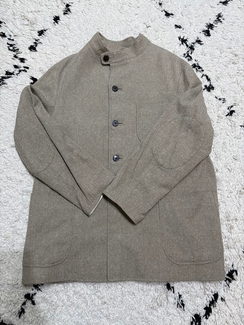 アプレッセ　A.PRESSE Hunting Jacket ヘリンボーン