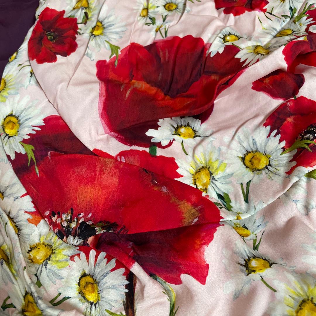 花柄ミニワンピース