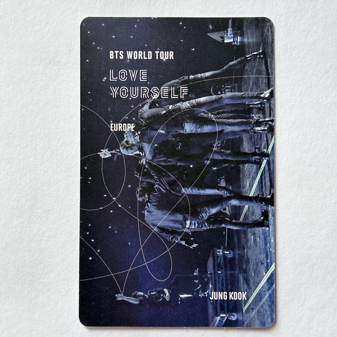 BTS LoveYourself ヨーロッパ トレカのみ★ジョングク
