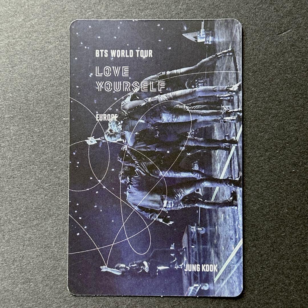 BTS LoveYourself ヨーロッパ トレカのみ★ジョングク