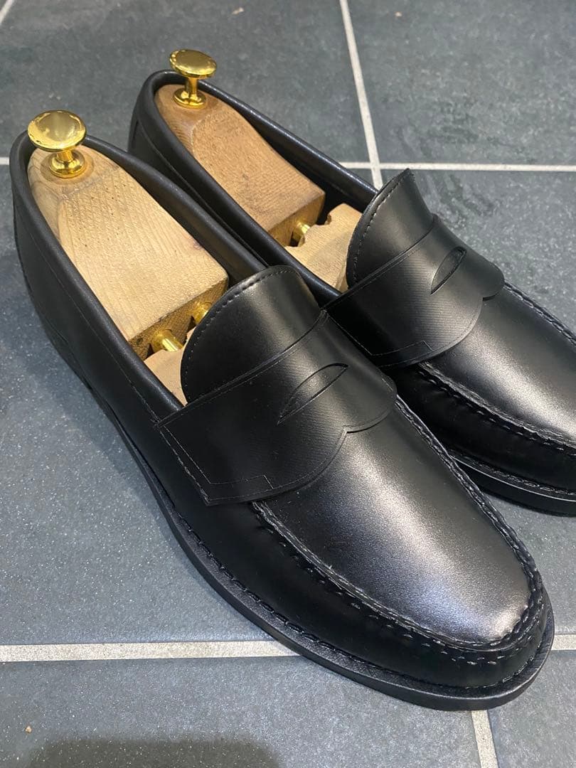 【極美品】traditional weatherwear レインローファー41