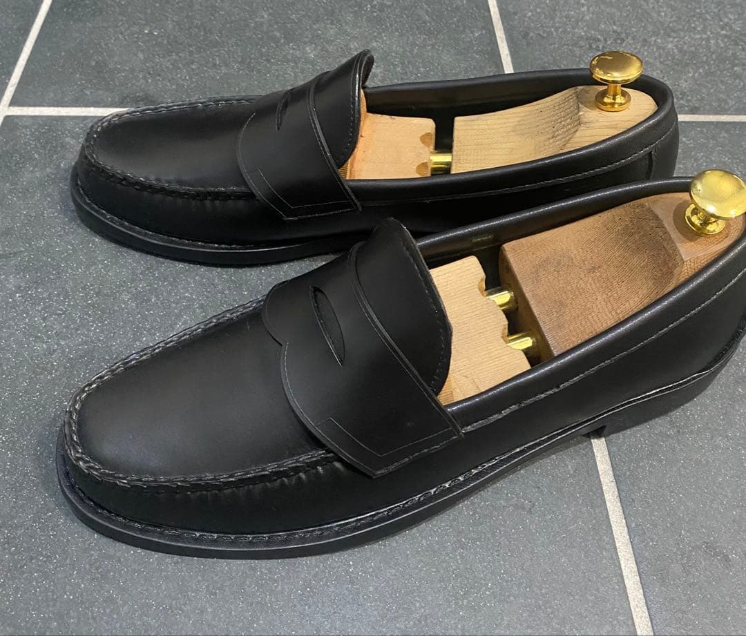 【極美品】traditional weatherwear レインローファー41