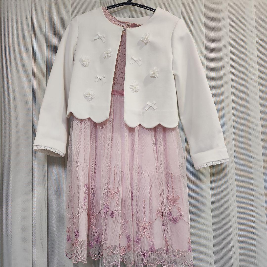 【美品】Mezzo pianoドフォーマル　ドレスセット　120㎝