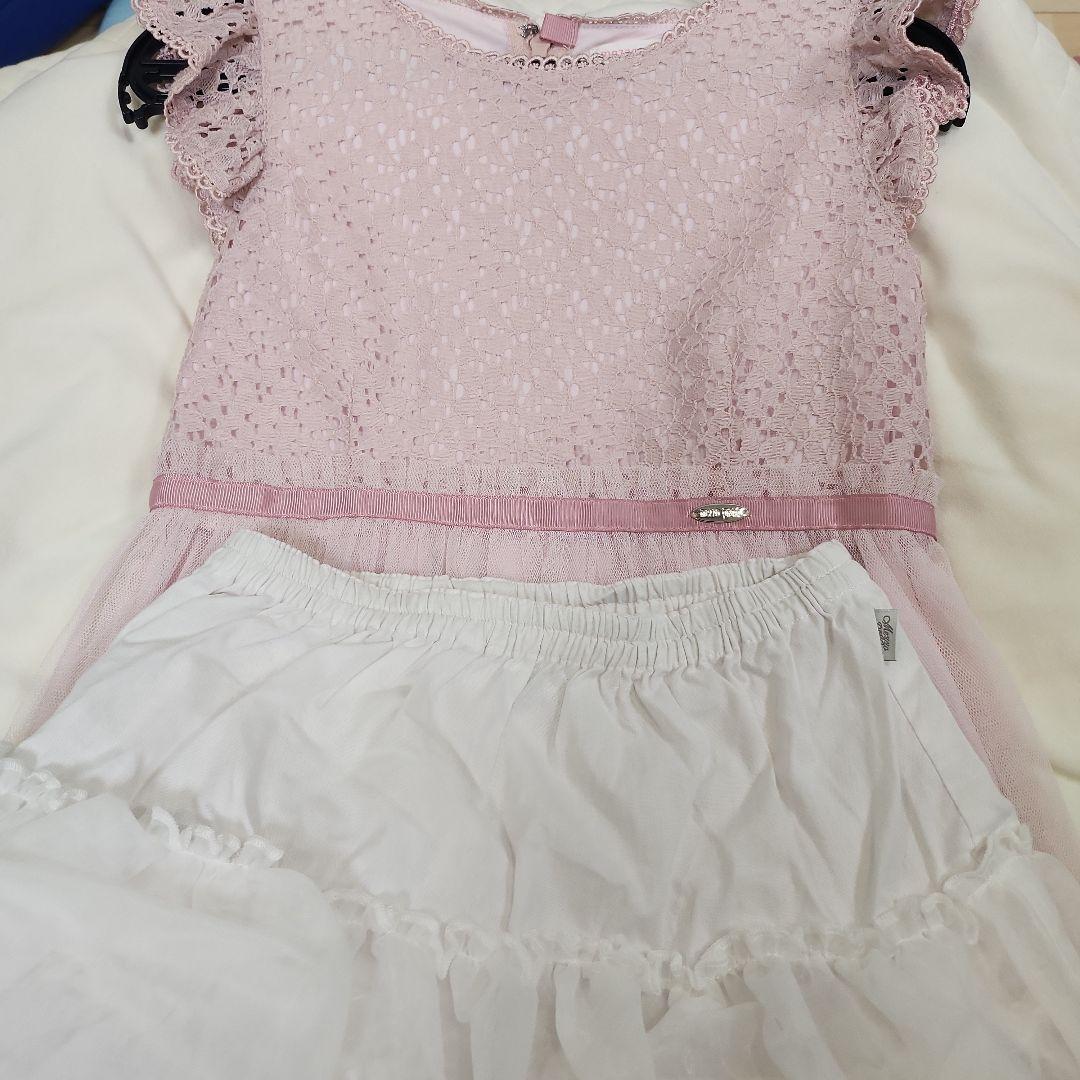 【美品】Mezzo pianoドフォーマル　ドレスセット　120㎝