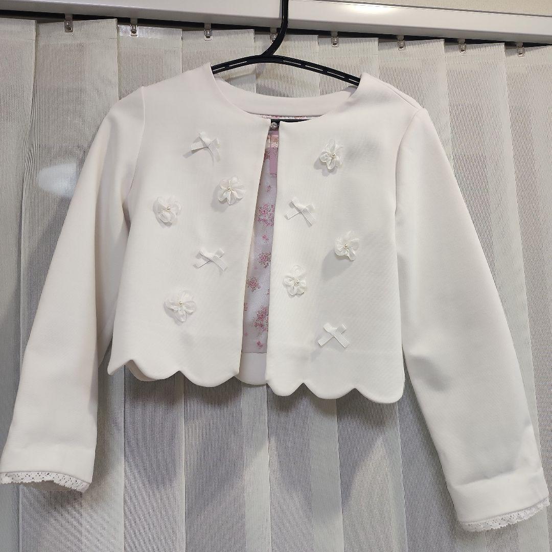 【美品】Mezzo pianoドフォーマル　ドレスセット　120㎝