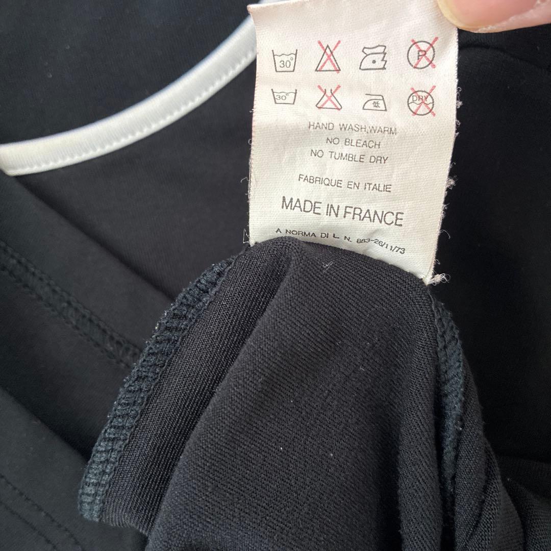 CHANEL ブラック カットソー 半袖