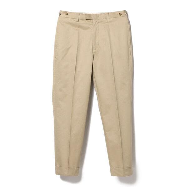 BEAMS PLUS コットンツイルアイビートラウザーズ アンクルチノパンツXL