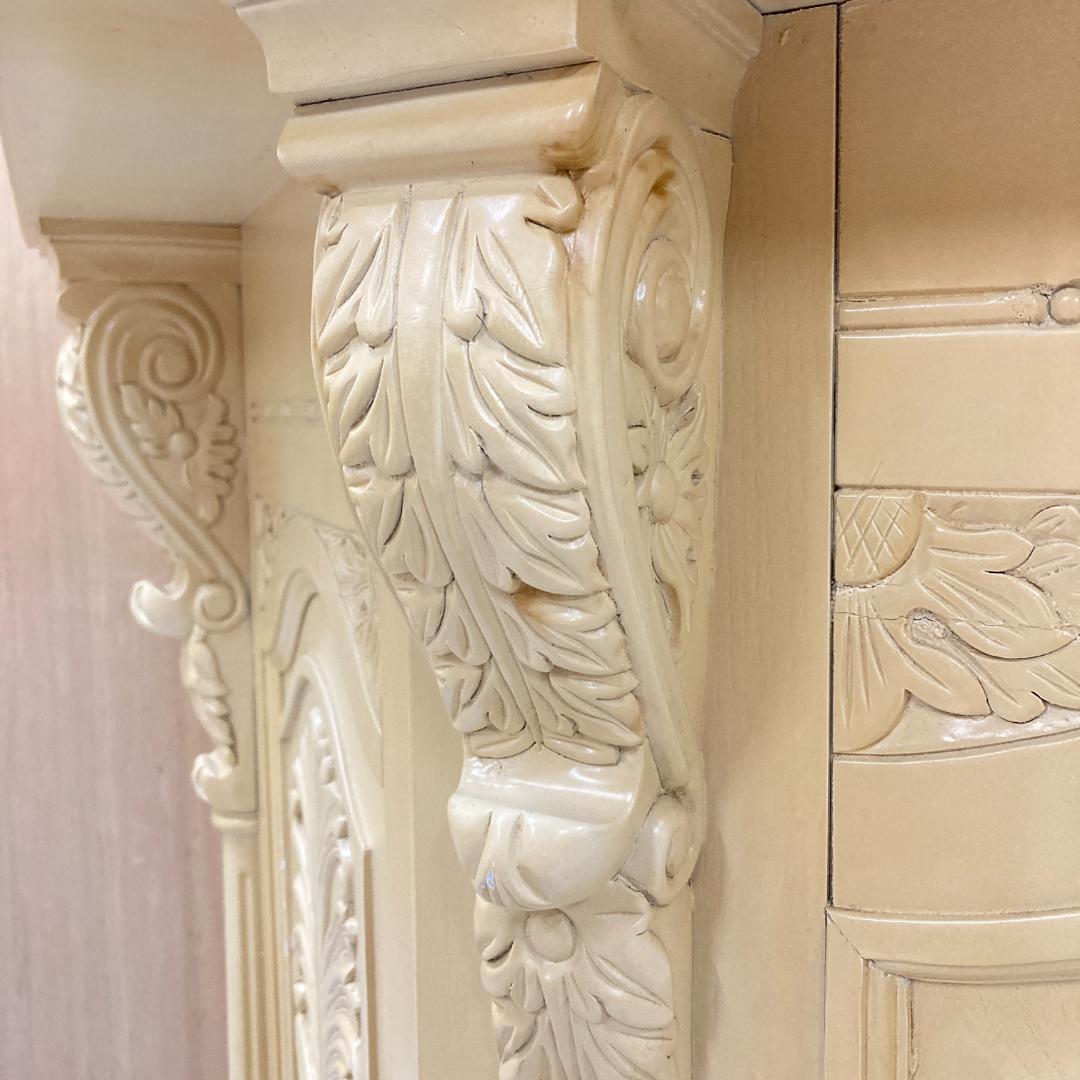 バロック調 　カウンターテーブル　レジカウンター　 コーナータイプ