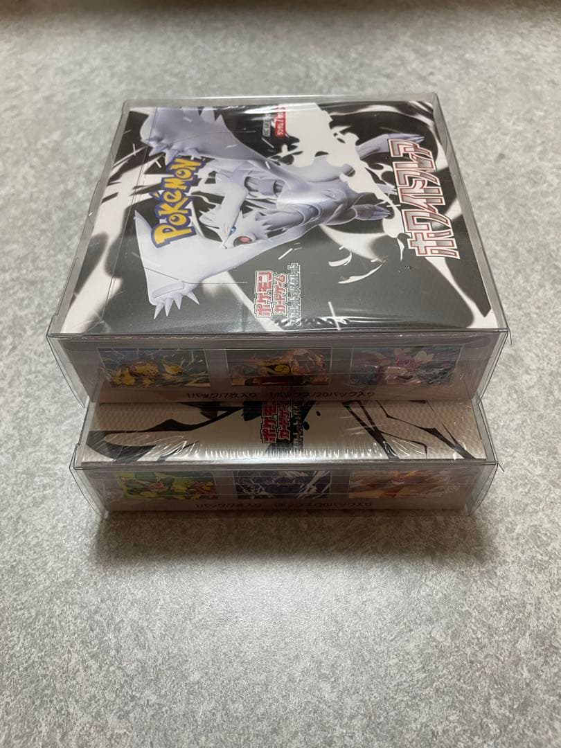 シュリンク付　ブラックボルト　ホワイトフレア　2BOX