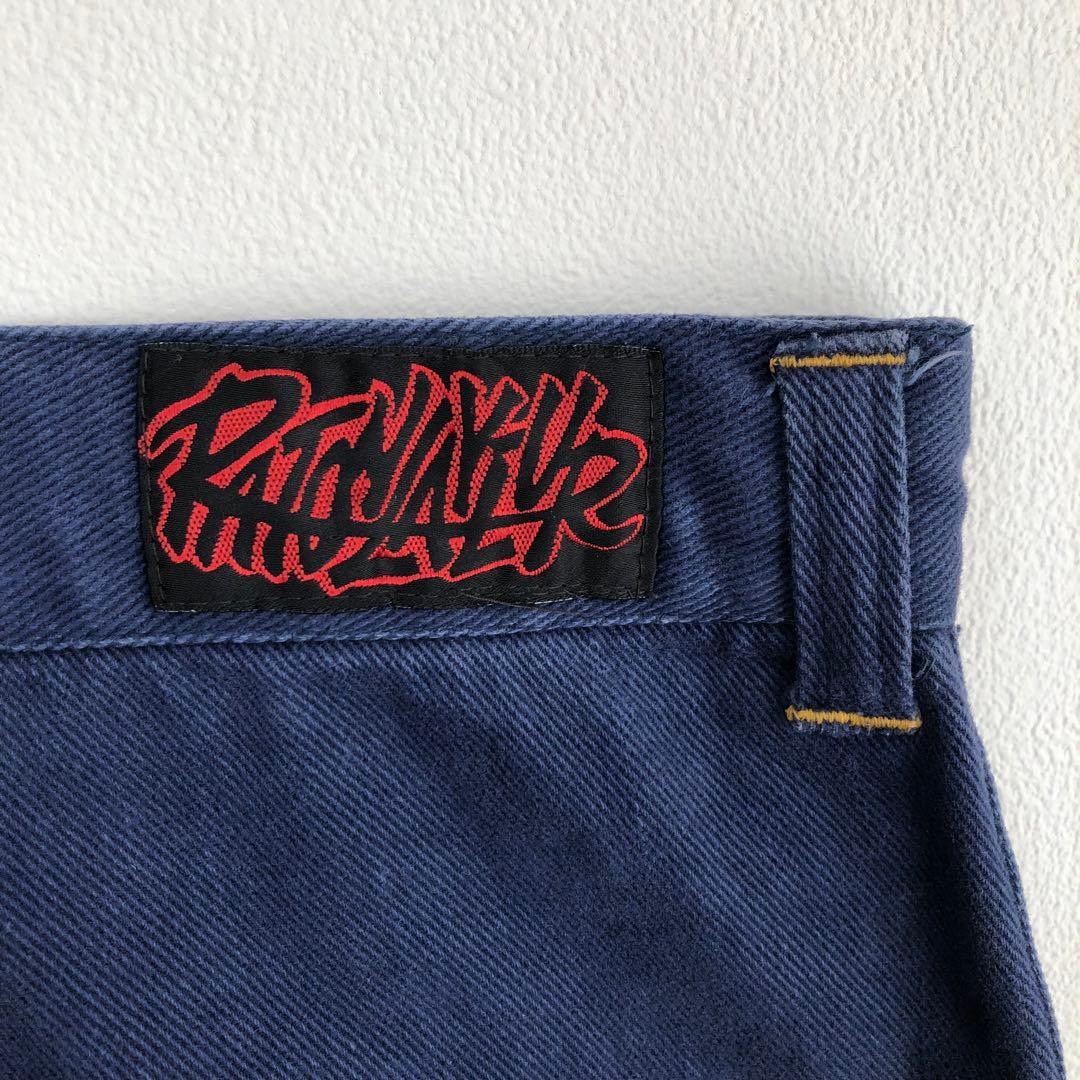 希少 90s 00s RATONLAVEUR ダブルニーバギーカーゴパンツ L