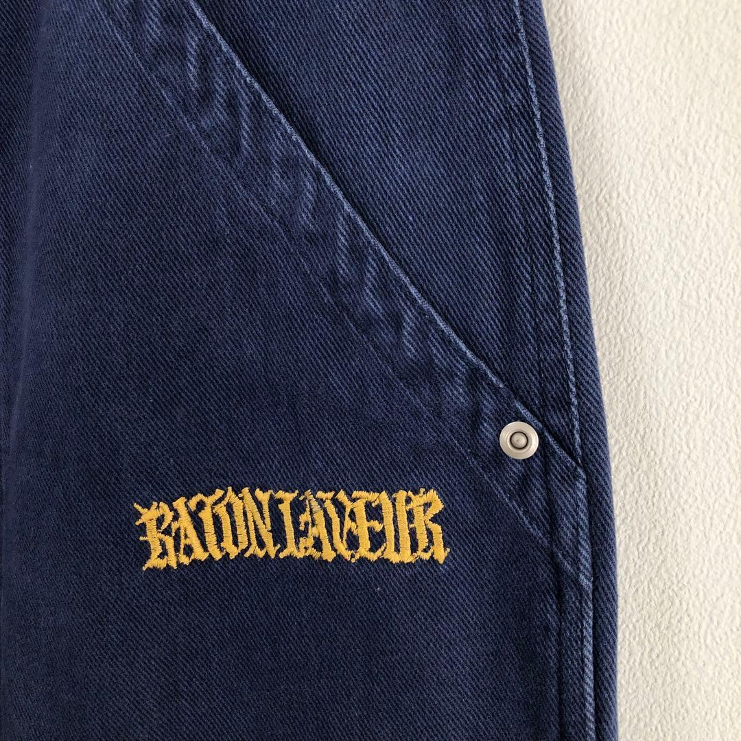 希少 90s 00s RATONLAVEUR ダブルニーバギーカーゴパンツ L