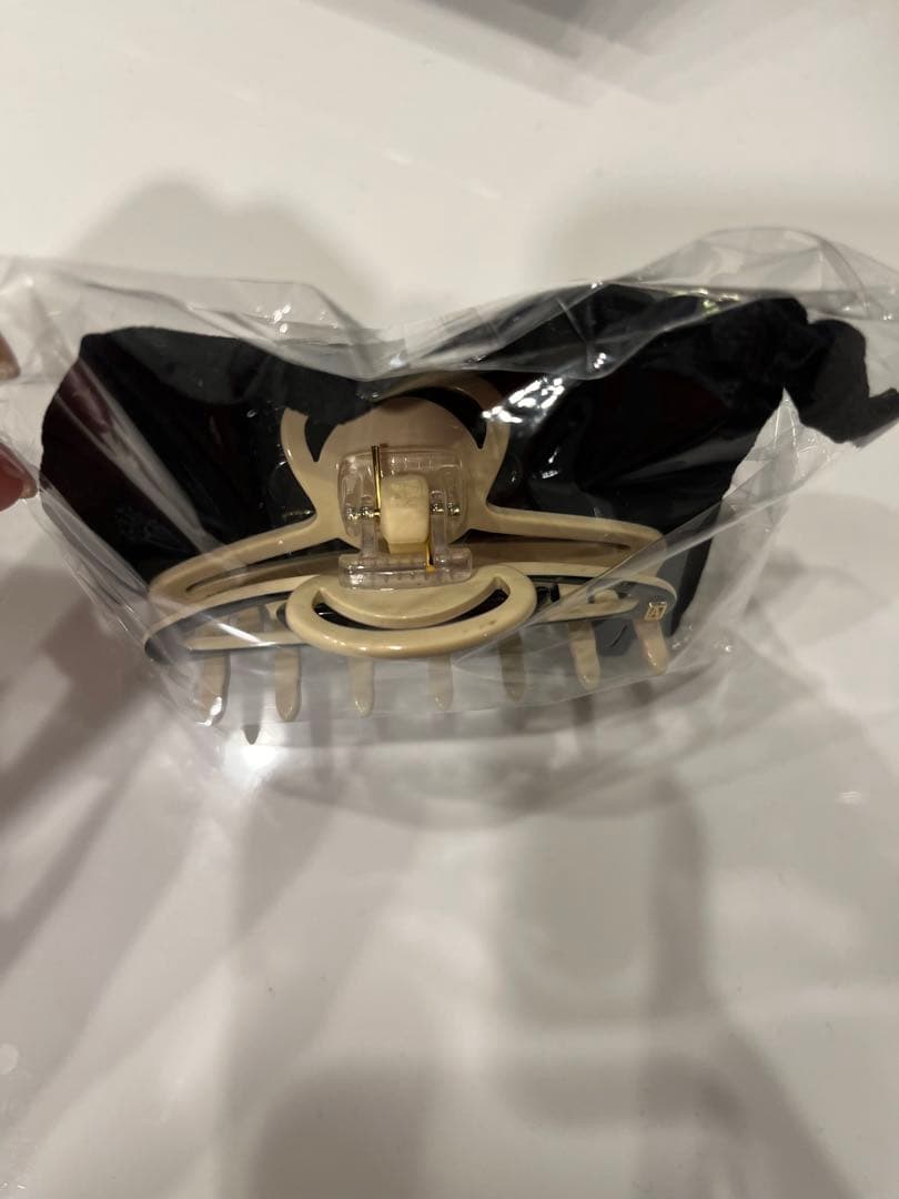 ALEXANDRE DE PARIS ヘアクリップ　ブラック