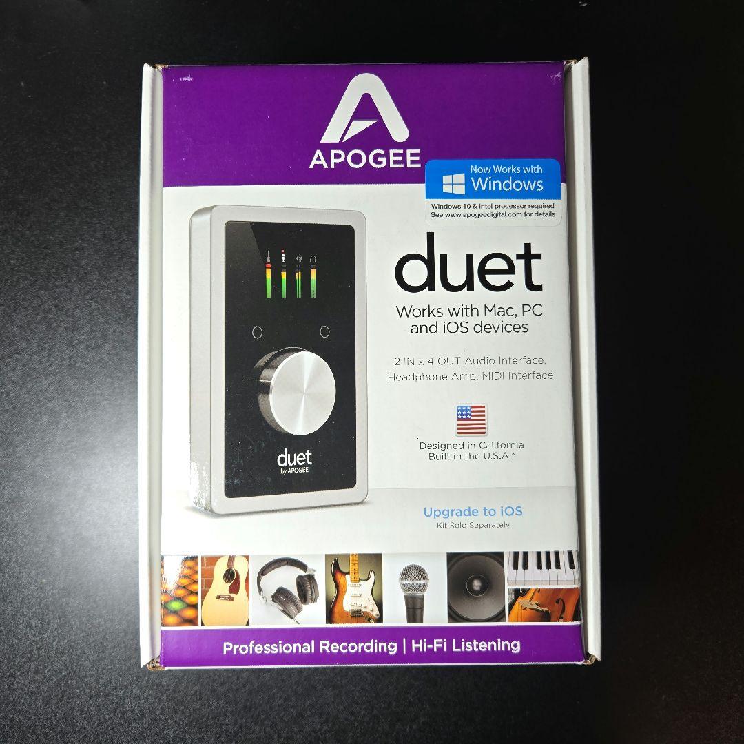 DTM・DAW APOGEE duet for iOS and Mac