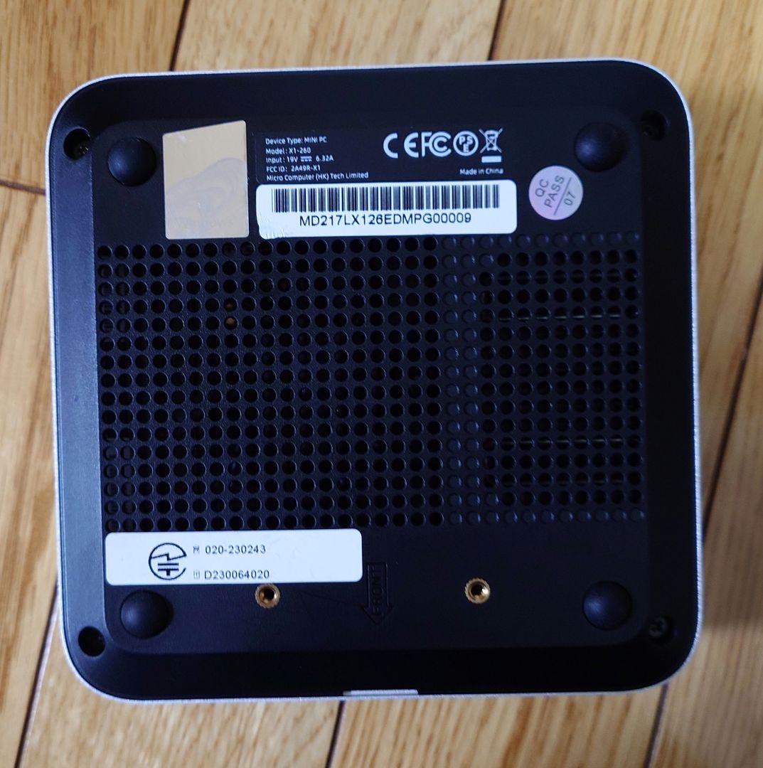 ミニPC minisforum x1-260 ryzen7 260