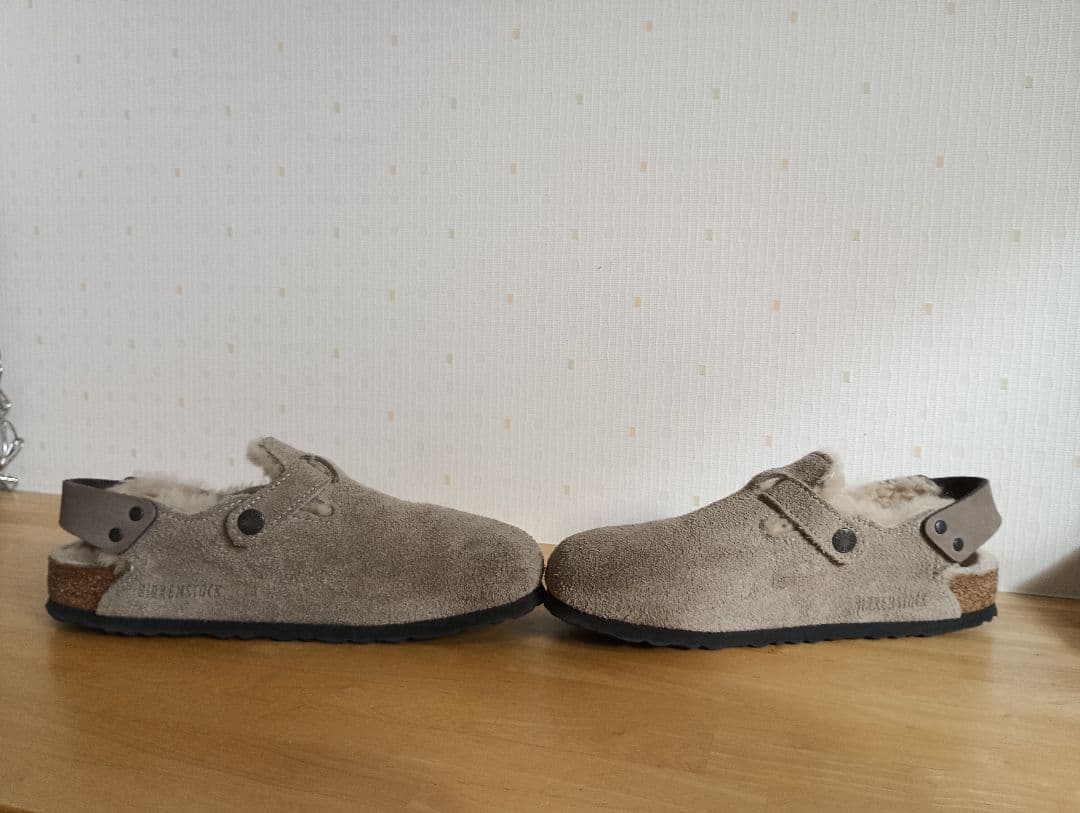 BIRKENSTOCK　ボストントキオ シアリング ナロー　ボアサンダル39