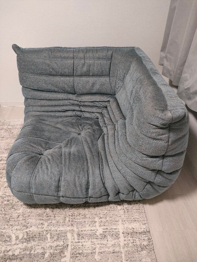 リーン・ロゼ　トーゴ　コーナー　ソファ　一人掛け