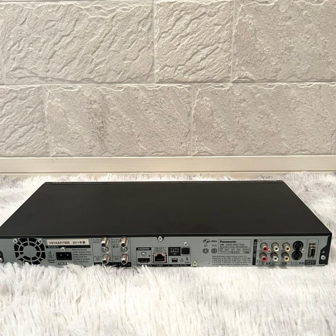 【美品】Panasonic DMR-BWT510 ブルーレイレコーダー