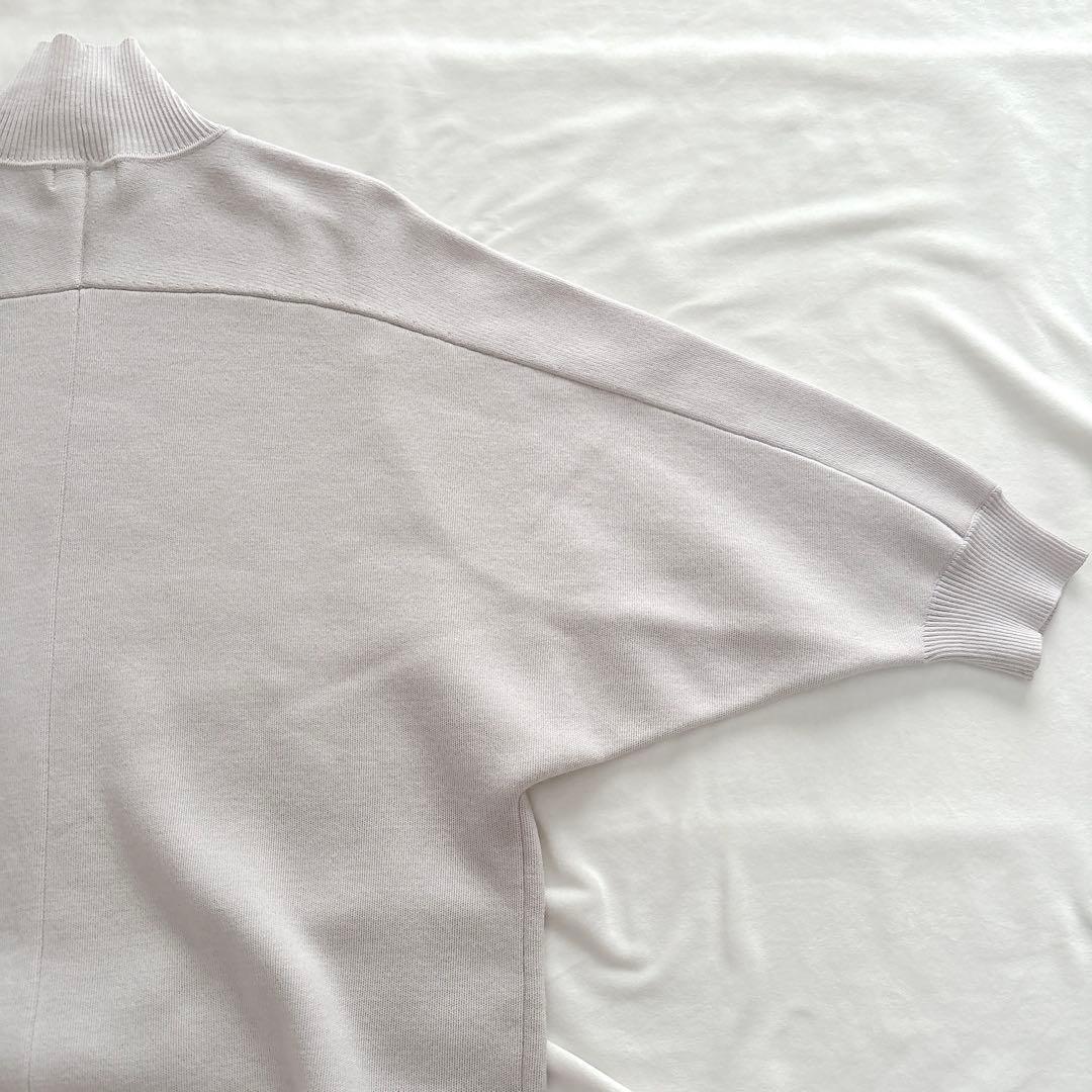 極美品☆Ballsey バウンススムースハイネックワンピース　ボールジィ　7分袖