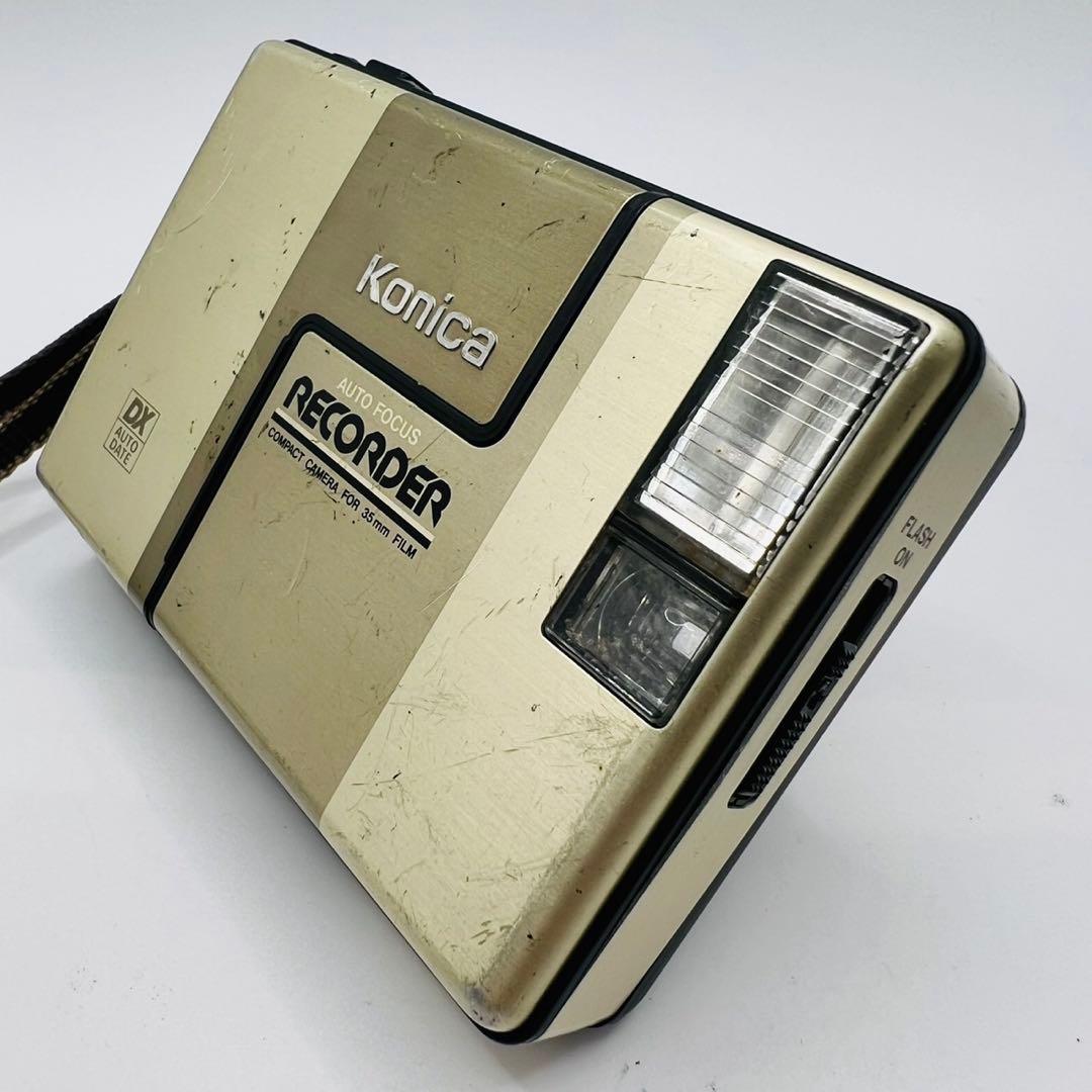 【動作確認済み】Konica RECORDER フィルムカメラ