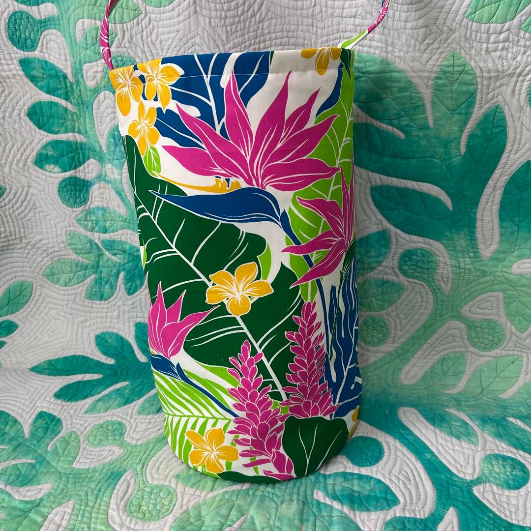 にゃー様　ハワイアンバッグ　イプケース　巾着