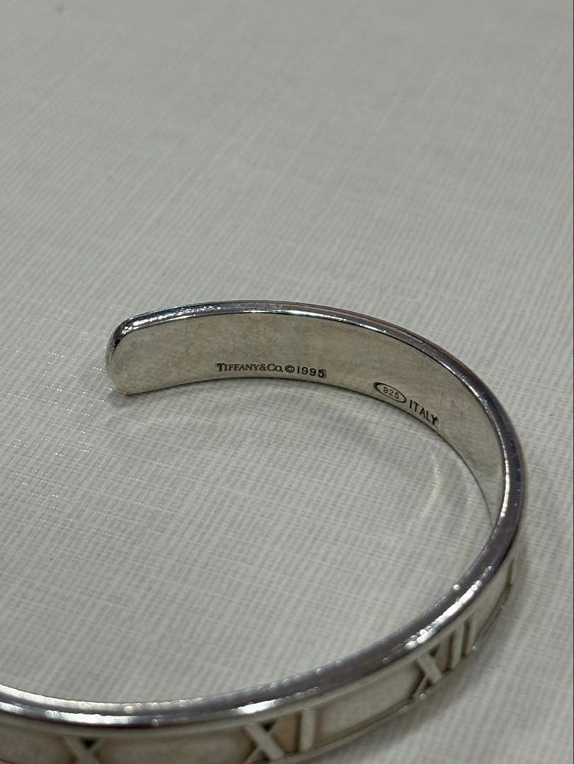 Tiffany & Co. シルバーバングル アトラス 洗浄済