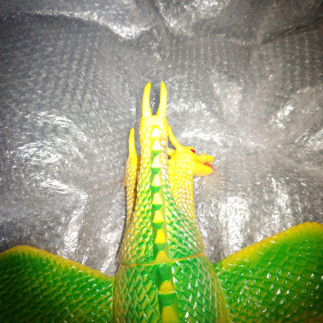 ブルマァク　ジャイアント　キングギドラ　ソフビ　34cm