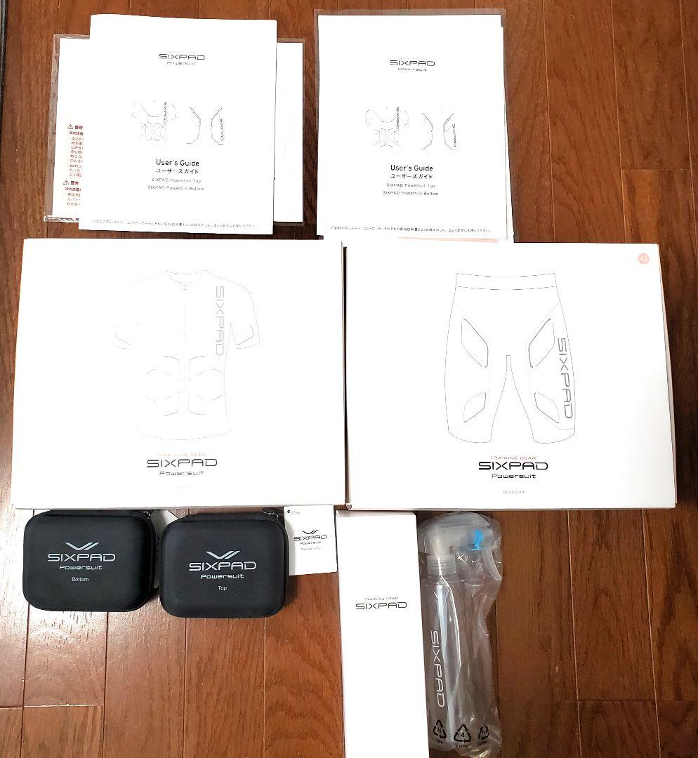 SIXPAD パワースーツ上下セット トップS／ボトムM Women's